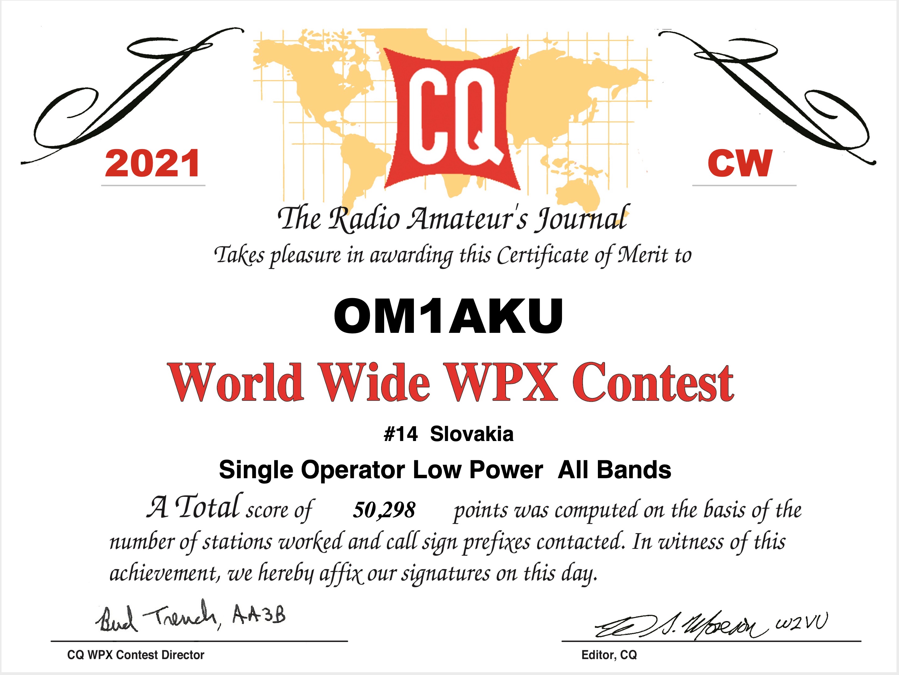 CQ WPX CW