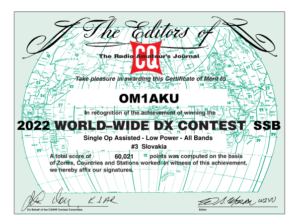 OM1AKU_CQWW_2022_SSB_certificate