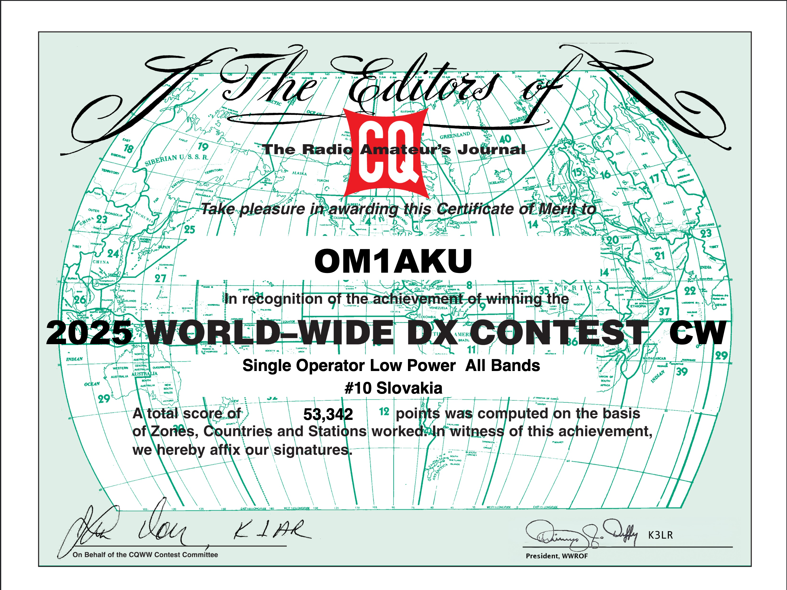 OM1AKU_CQWW_2025_CW_certificate